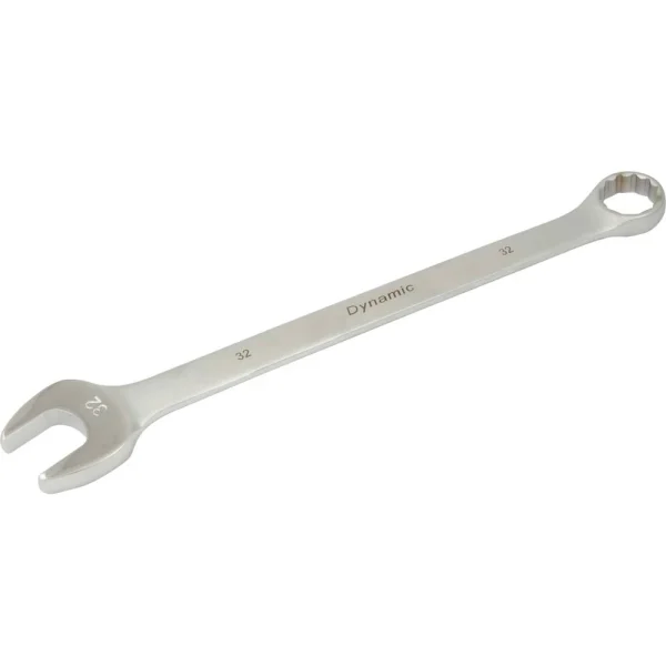 Dynamic Tools 32mm 12 Point Combination Wrench, Contractor Series, Satin Finish (D074432)