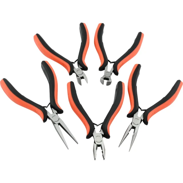 Dynamic Tools 5 Piece Miniature Pliers Set (D055610)