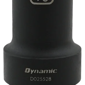 Dynamic Tools 7/8'' X 1" Drive, 6 Point Deep Length, Impact Socket (D025528)