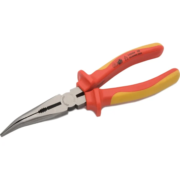 Dynamic Tools 8" Bent Nose Pliers, 1000V Insulated (D055107)