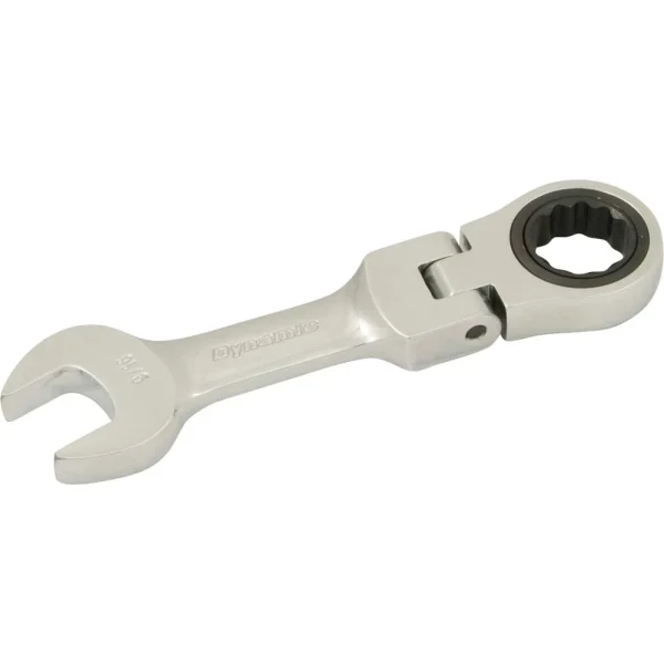 Dynamic Tools 9/16" Stubby Flex Head Ratcheting Wrench (D076218)