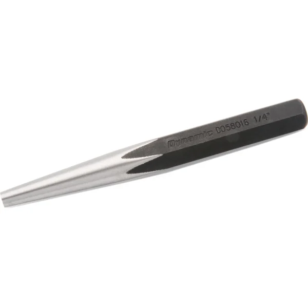 Dynamic Tools Solid Punch, 1/4" X 1/2" X 5" Long (D058016)