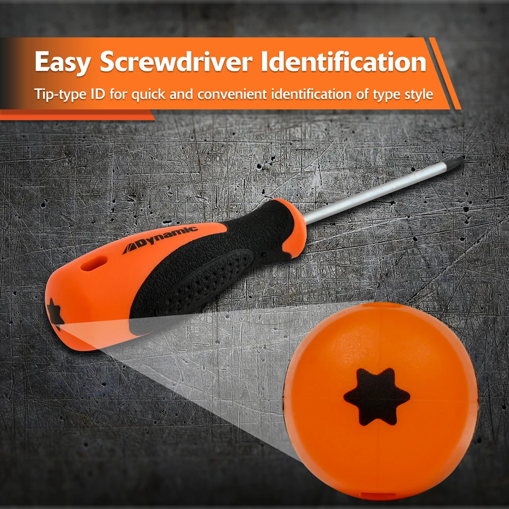 Dynamic Tools T27 Torx Screwdriver, Comfort Grip Handle (D062311) — product image 3