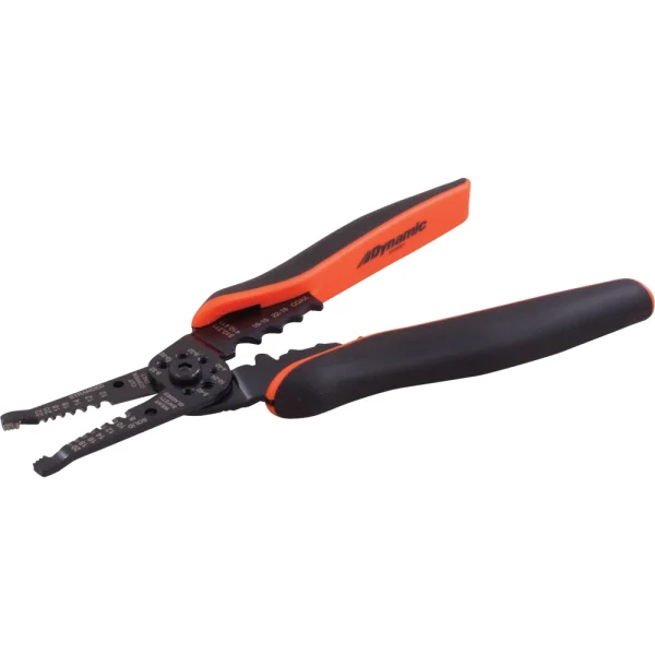 Dynamic Tools Wire Stripper/Cutter, 6" Long, Comfort Grip Handle (D095001)