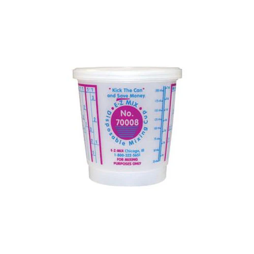 Eastwood 1 Quart Plastic Mixing Cup with Snap-On Lid (51681)
