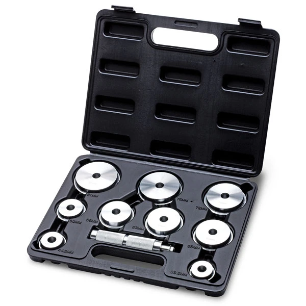 Eastwood 10 Piece Bearing and Seal Driver Set with Machined Aluminum Collars (14533)