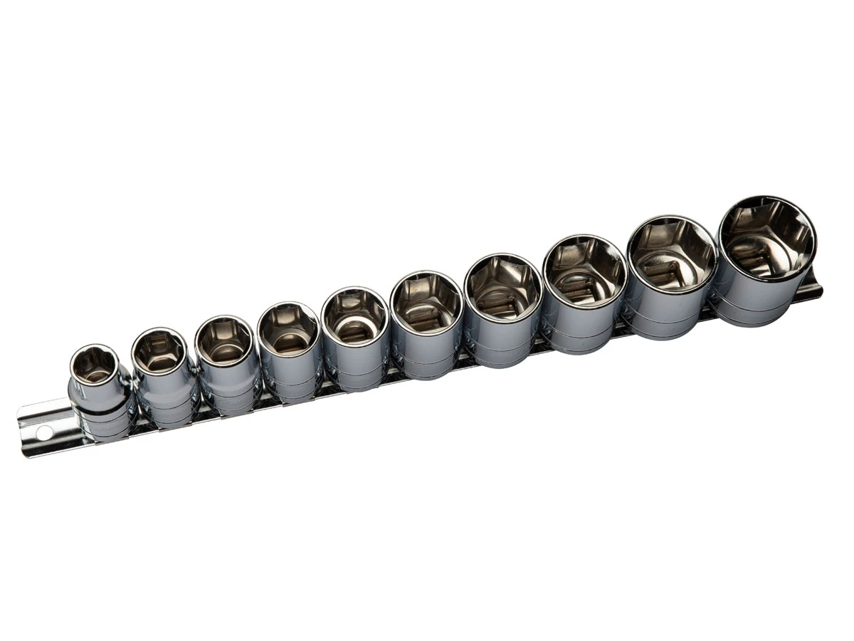Eastwood 10pc - 1/2 Inch Drive SAE Shallow Socket Set (32170)