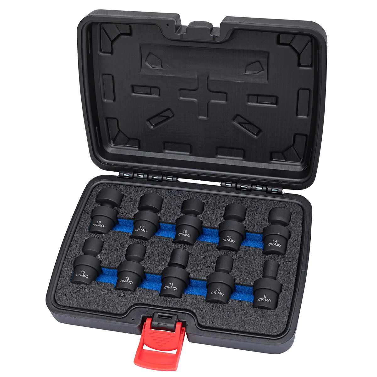 Eastwood 10pc 3/8 Inch Metric Impact Swivel Socket Set (60369)