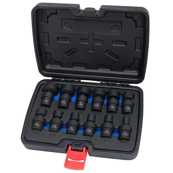 Eastwood 12pc 3/8 Inch SAE Impact Swivel Socket Set (60368)