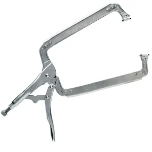 Eastwood 18in Locking C-Clamp with Swivel Tips Pads (13503)