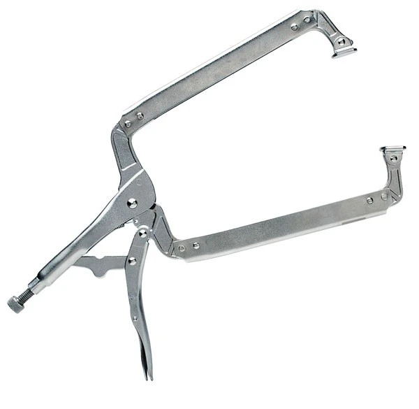 Eastwood 18in Locking C-Clamp with Swivel Tips Pads (13503)