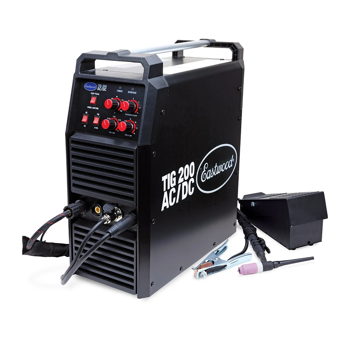 Eastwood 200 Amp AC/DC TIG Welder for Steel and Aluminum (33920)