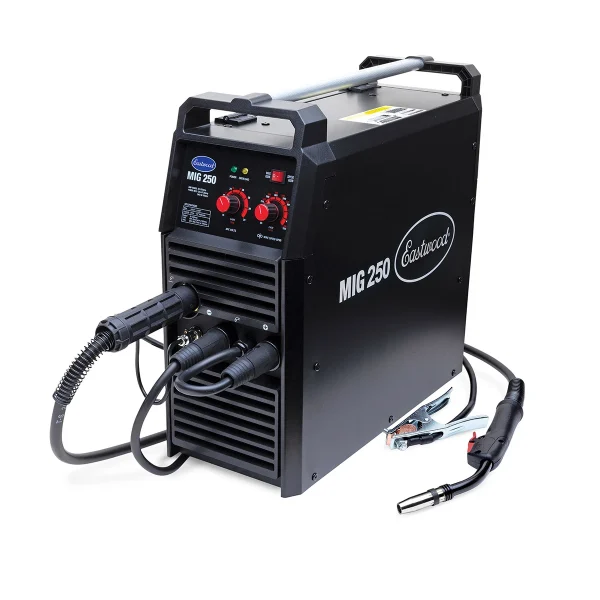 Eastwood 250 Amp MIG Welder Dual Power 120V/240V for Steel and Aluminum (33930)
