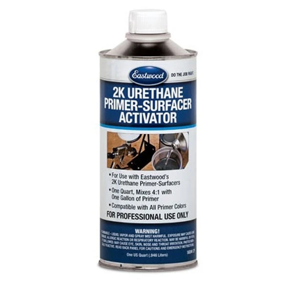 Eastwood 2K 4:1 Urethane Primer Activator Quart for High Durability Finishes (50241ZP)