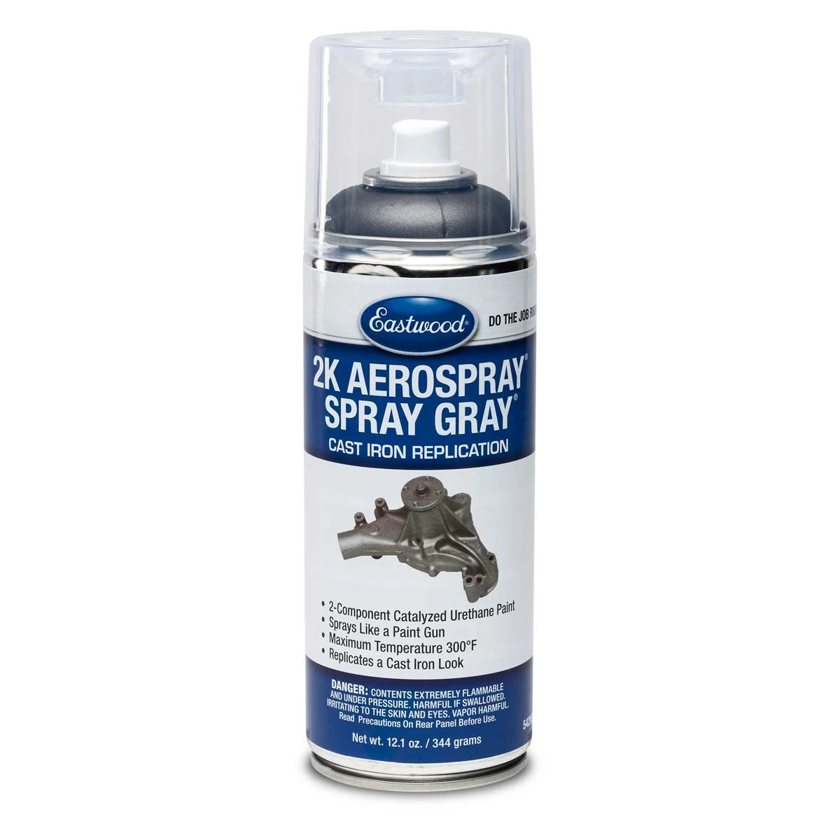 Eastwood 2K AeroSpray Spray Gray for Durable Automotive Coating (54295Z)