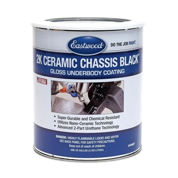 Eastwood 2K Ceramic Chassis Black Underbody Coating - Gallon (54298ZP, 54299ZP)