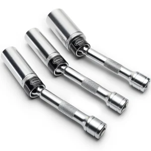 Eastwood 3 Piece Magnetic Swivel Spark Plug Socket Set (21994)