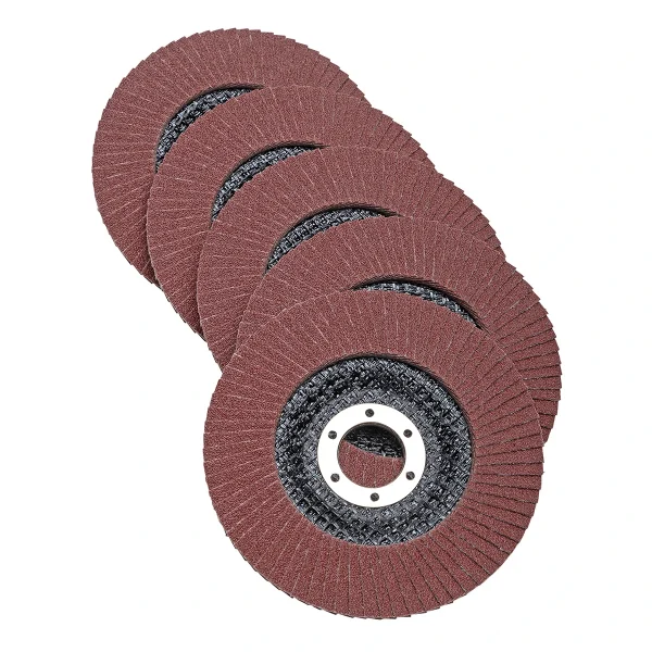 Eastwood 4.5 Inch Flap Disc Type 27 Aluminum Oxide - 5 Pack (65381, 65380)
