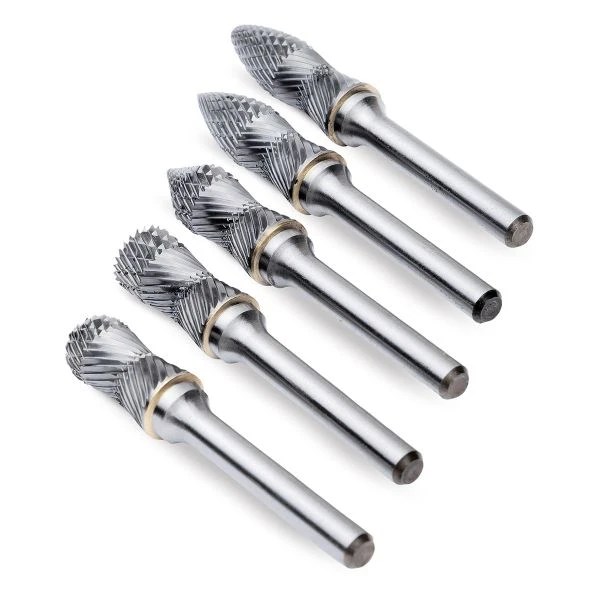 Eastwood 5 Piece Curved Body Carbide Burr Set (55789) — product image 4