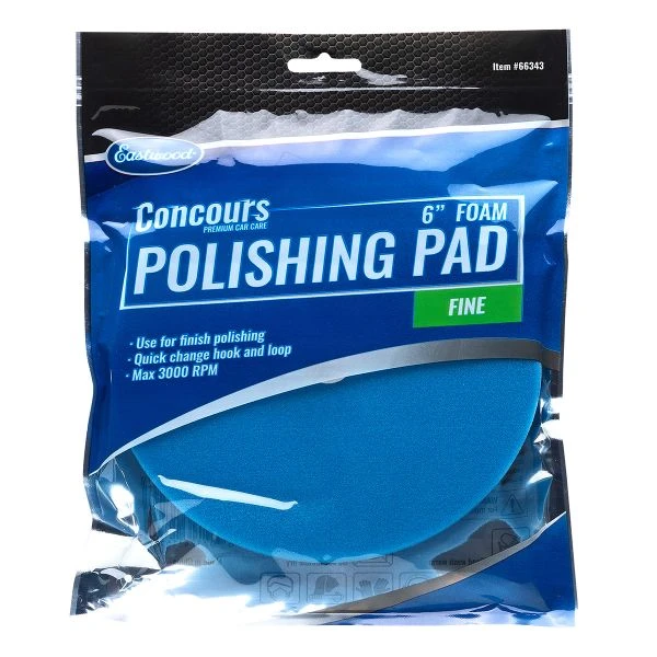 Eastwood Concours 6 Inch Foam Polishing Pad - Fine (66343) — product image 2