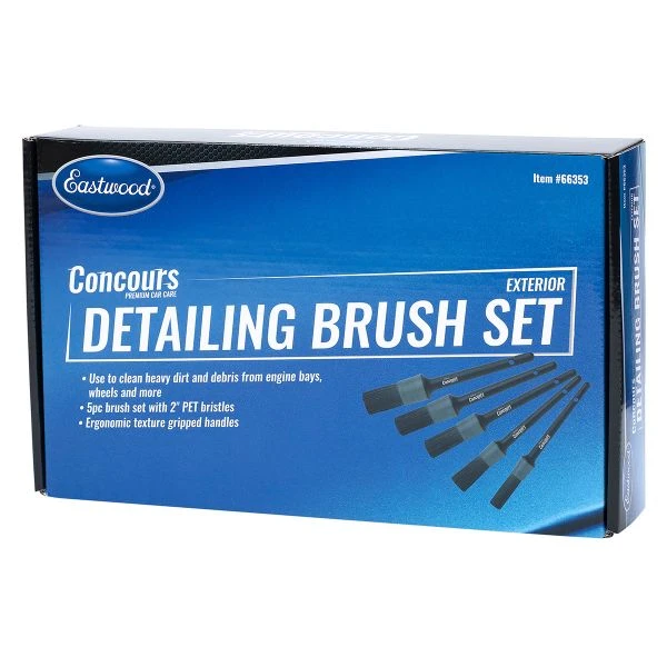 Eastwood Concours Exterior Detailing Brush Set (66353) — product image 3
