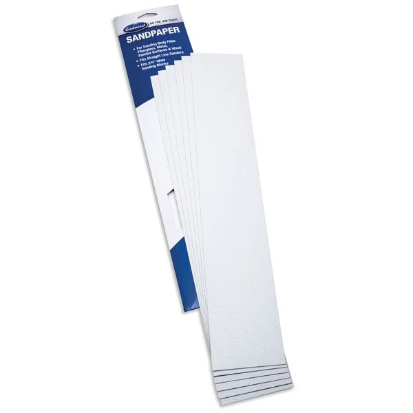 Eastwood Contour® 2.75 x 16.5 Inch PSA Sandpaper 6 Pack