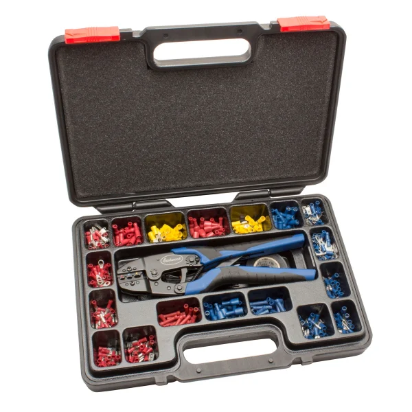 Eastwood Crimp-Right Solderless Wiring Connector Crimping Kit (31677)