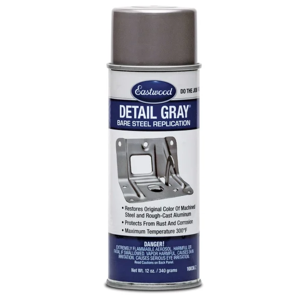 Eastwood Detail Gray Metal Restoration Paint Aerosol 12oz (10036Z)