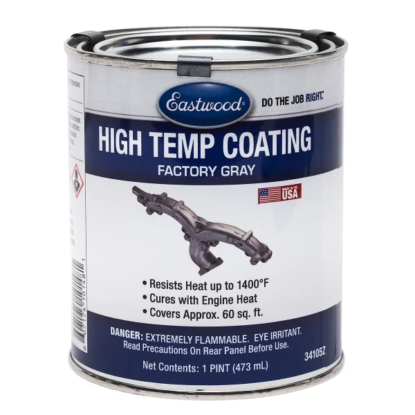 Eastwood Factory Gray High Temp Coating 1 Pint (34105Z)