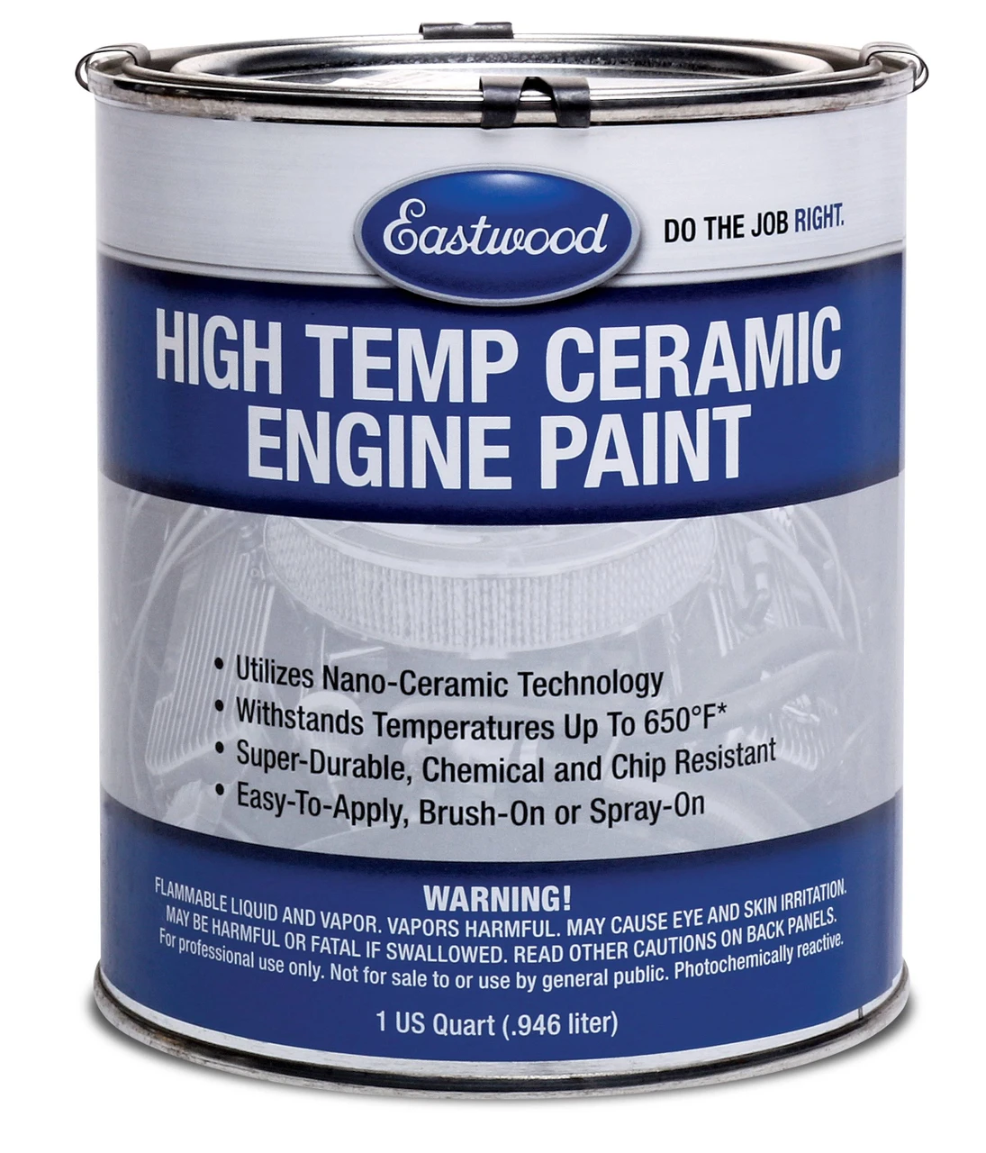 Eastwood High Temp Ceramic Engine Paint Quart