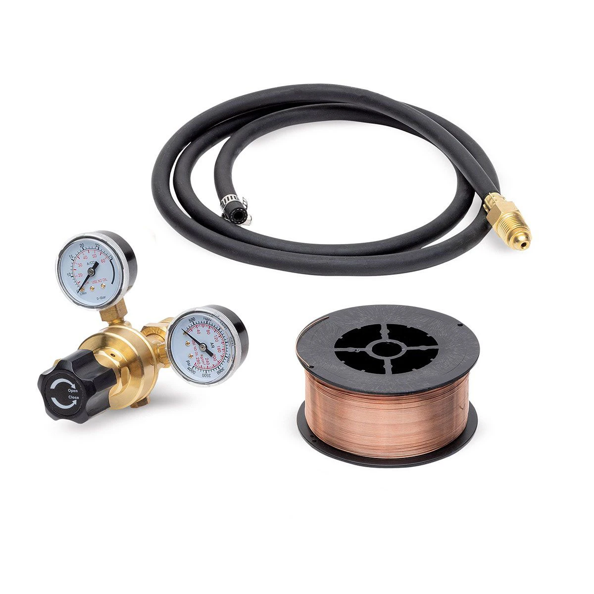 Eastwood Mig Starter Kit with Shielding Gas Regulator (67322)