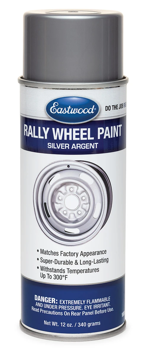 Eastwood Rally Wheel Argent Silver Spray Paint Aerosol (10001Z)