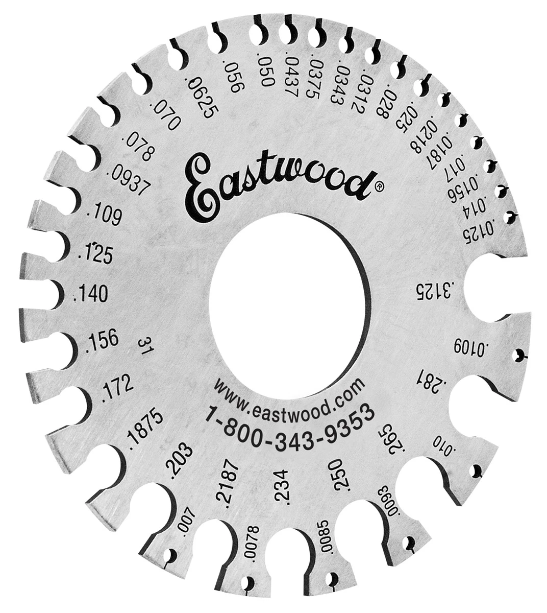 Eastwood Sheet Metal Gauge (28038)