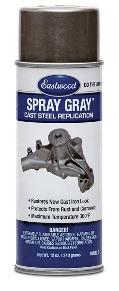 Eastwood Spray Gray Detail Paint Aerosol 12 oz (10032Z)