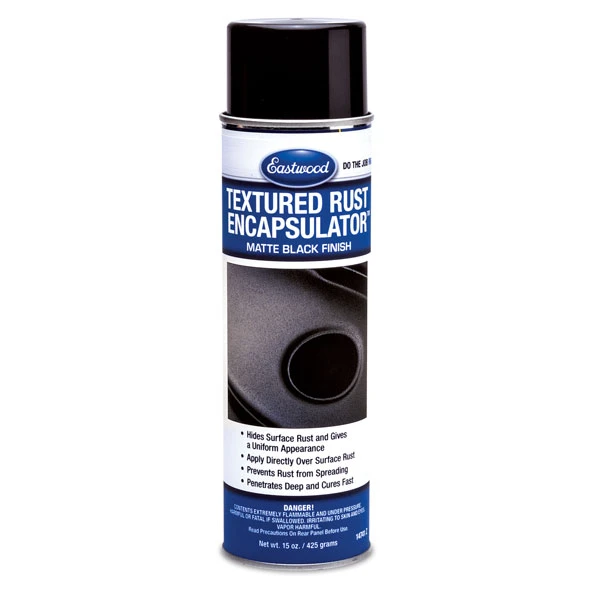 Eastwood Textured Rust Encapsulator Black Aerosol 15oz (14741Z)