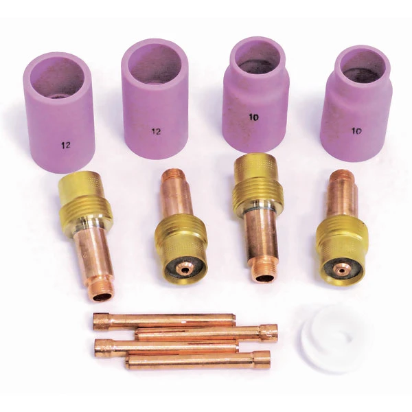 Eastwood TIG Welding #10 and #12 Gas Lens Components Kit (20652)