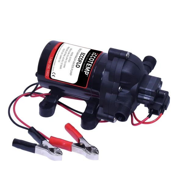 Eccotemp EccoFlo 12V Water Pump with Strainer (ECP12V)