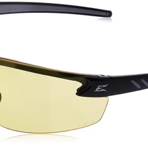 Edge Eyewear Zorge G2 Safety Glasses Black Frame Yellow Lens (DZ112-G2)
