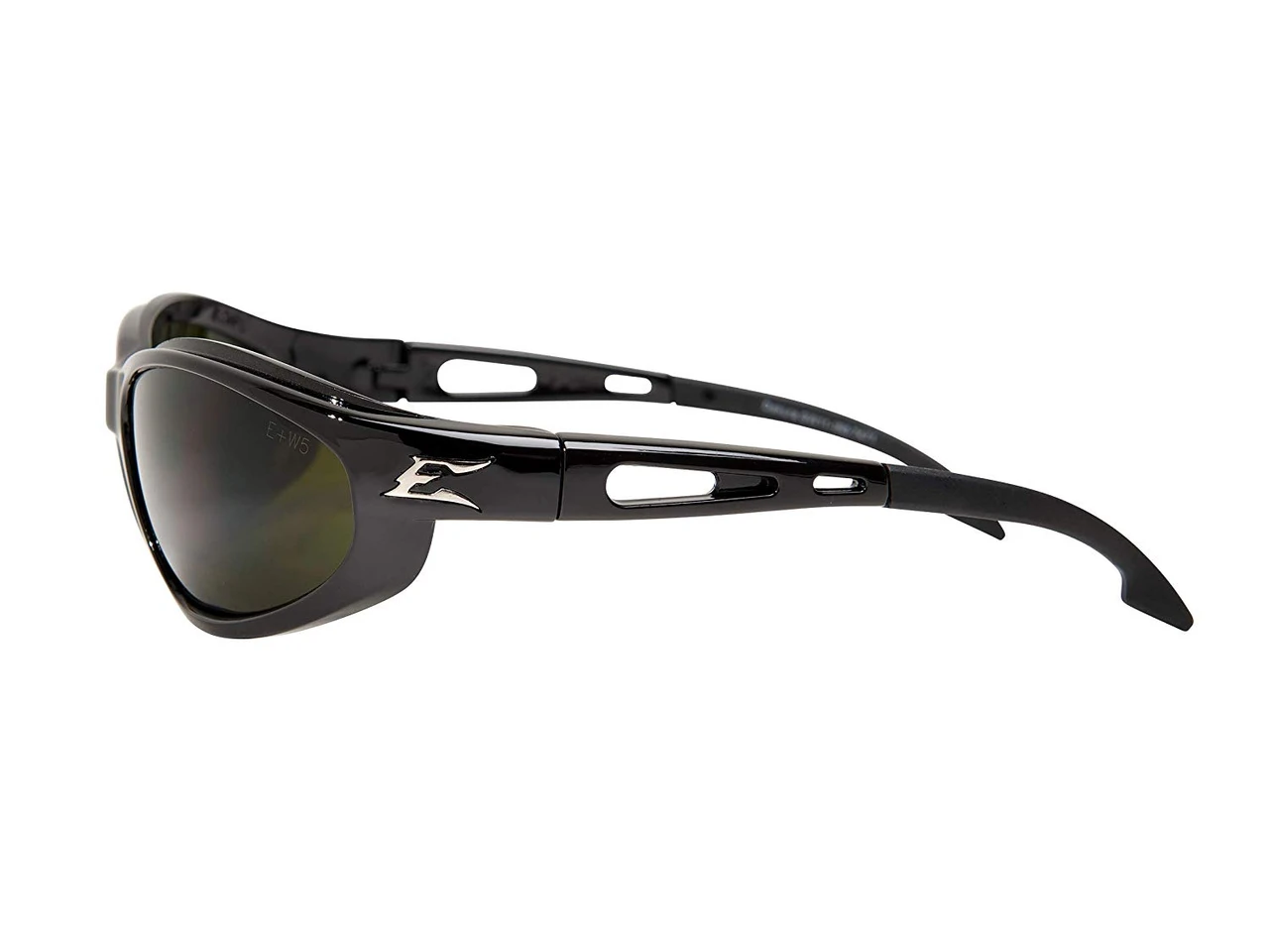 Edge Eyewear Dakura Safety Glasses Black Frame Green IR5 Lens (SW11-IR5) — product image 3