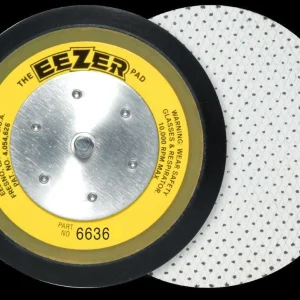 EEZER 6" PSA BACKING PAD, FULLY MOLDED, EPOXY-GLASS BACKING (6636)