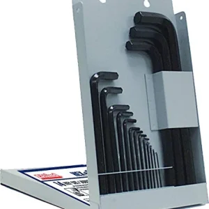 Eklind 10614 Hex-L Key Allen Wrench - 14pc set Metric MM size 0.9-17 Long Series