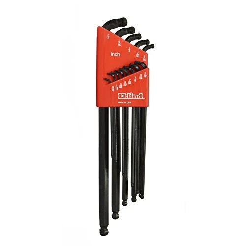 Eklind 17213 Double-Ball-Hex-L Key Allen Wrench - 13pc set SAE Inch