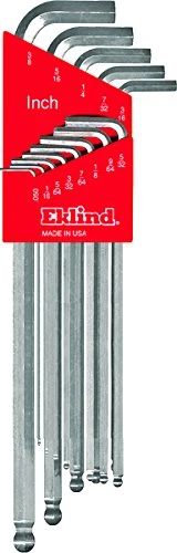 Eklind 17322 Bright Ball-Hex L-Key Allen Wrench Combo- Extra Long Inch / MM — product image 2