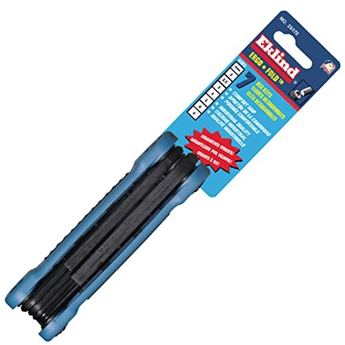 Eklind 25172 Ergo-Fold Fold-up Hex Key Allen Wrench - 7pc set Metric MM
