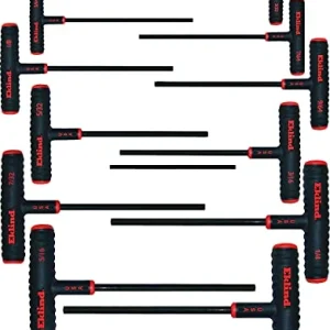 Eklind 60911 Power-T Handle Hex Key Allen Wrench - 11pc set SAE Inch