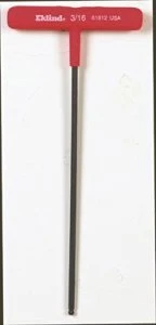 Eklind 61812 Power T-Ball Hex Key 9 " 3/16 "