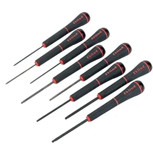 Eklind 92500 PSD Precision Ball-Hex 8 pc ball-hex .050-5/32"Screwdriver Set