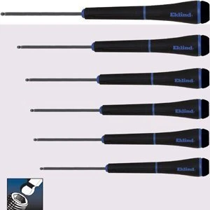 Eklind 92600 Ball-Hex (allen) Precision Screwdriver Set - 6pc