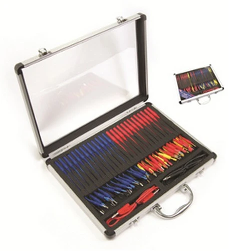 Electronic Specialties 54-Piece Automotive Test Lead Kit Storage Case (ES-146)