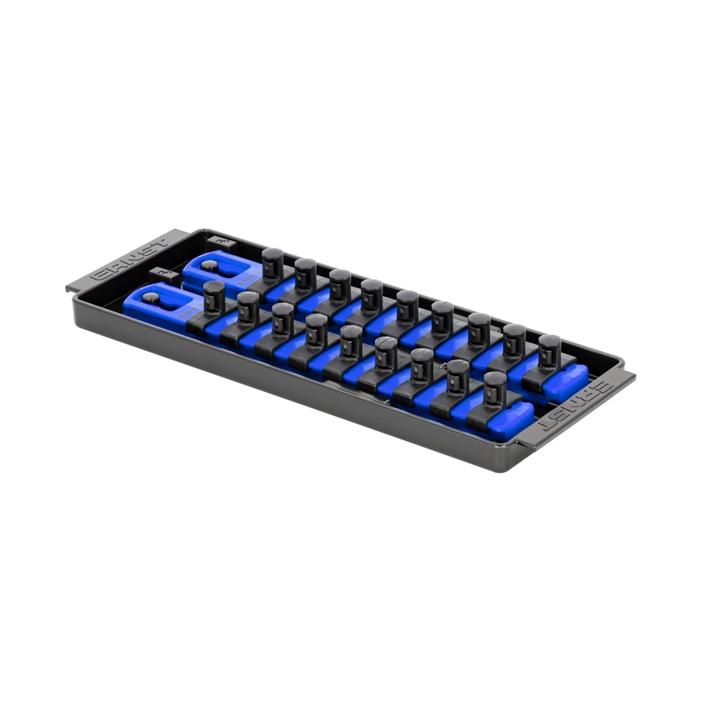 Ernst 2 Rail Twist Lock Socket Boss 8", Blue - 3/8" (8556)